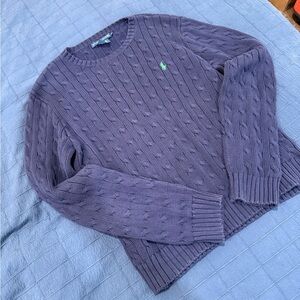 Ralph Lauren Cable Knit Cotton Sweater